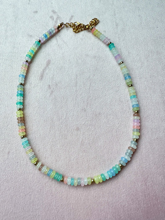 Colorful Gemstone Necklace 66