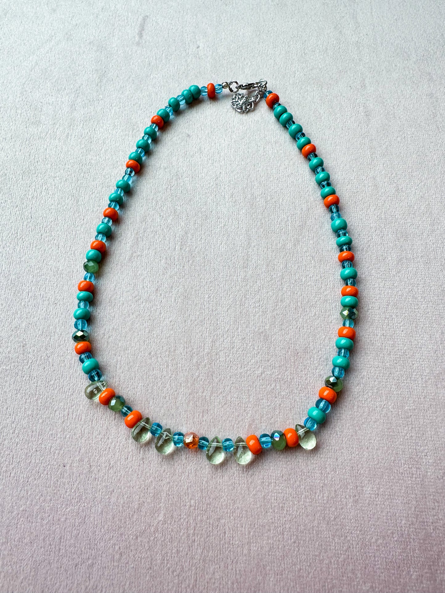 Colorful Gemstone Necklace 71