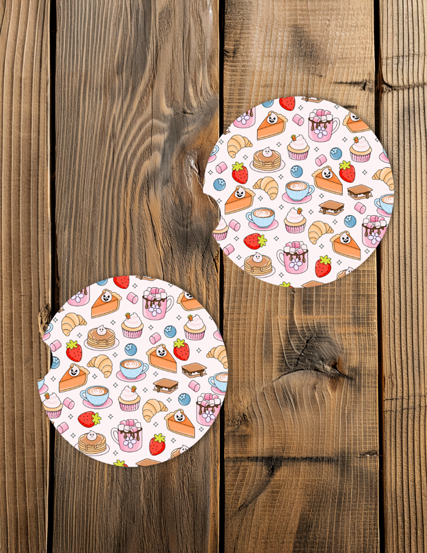 Comfort Foods Car Coaster Set