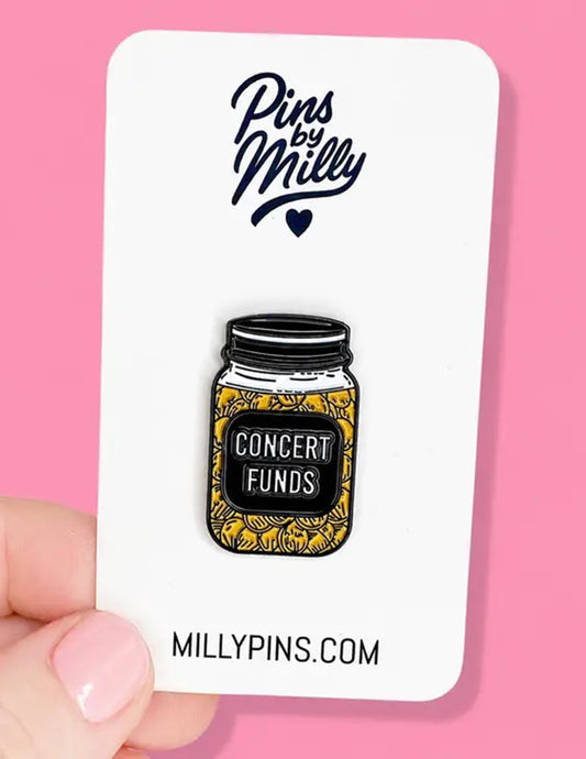 Concert Funds Enamel Pin