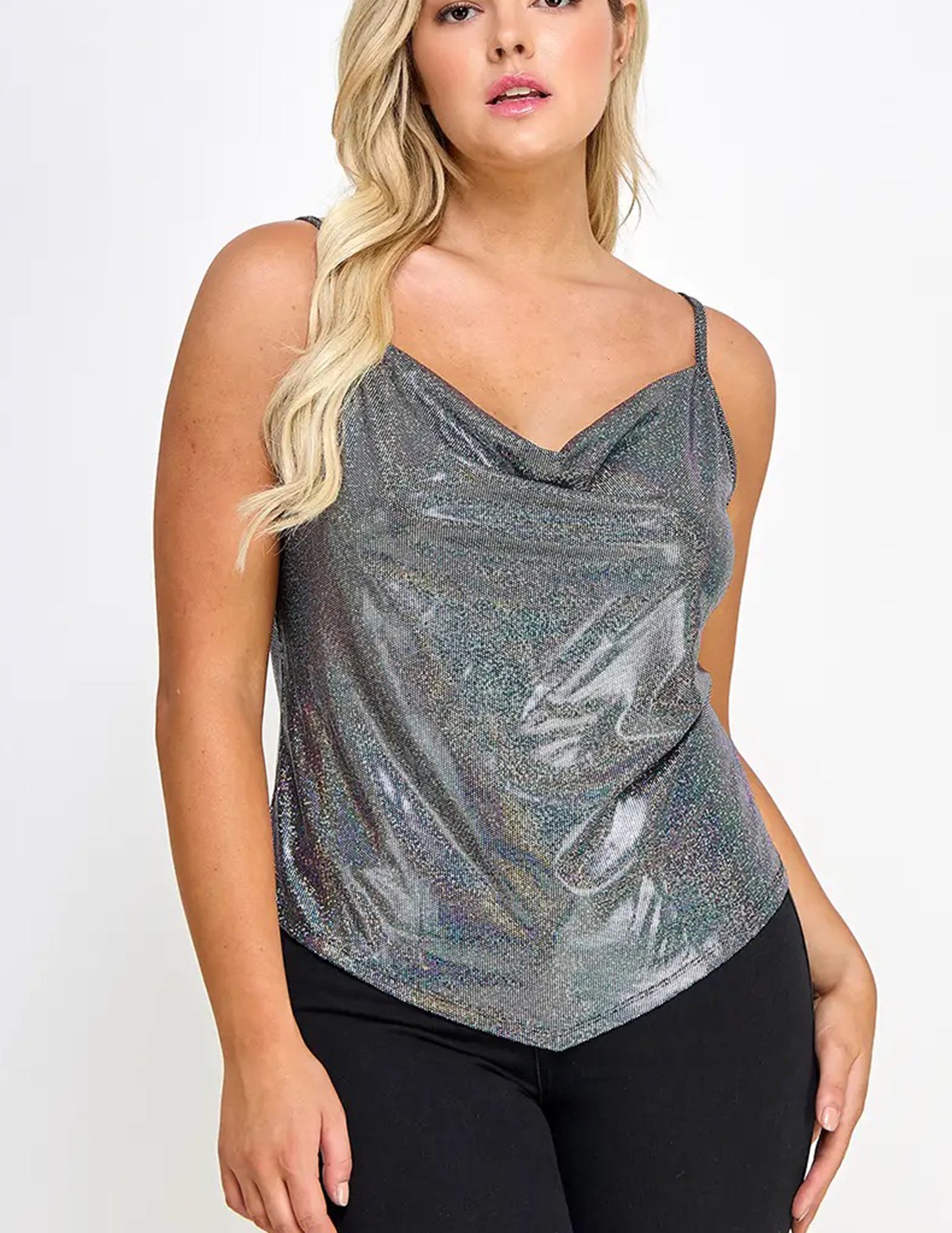 Cosmic Dream Cowl Neck Cami