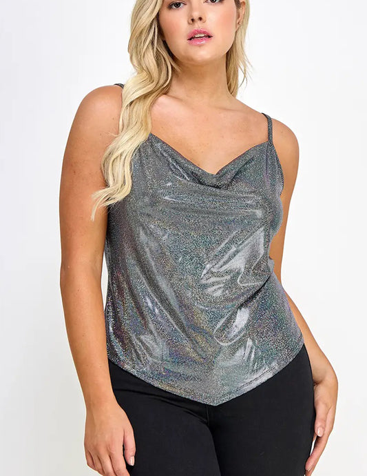 Cosmic Dream Cowl Neck Cami