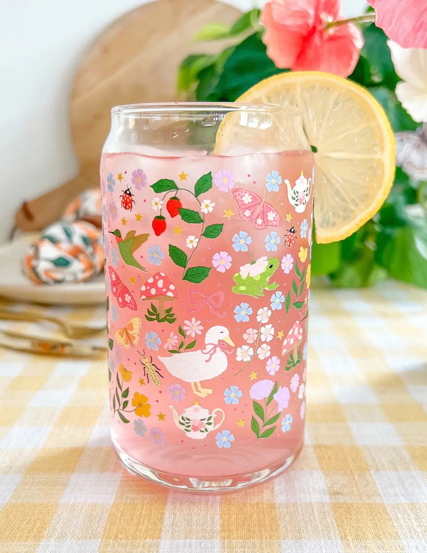 Cottage Garden Glass