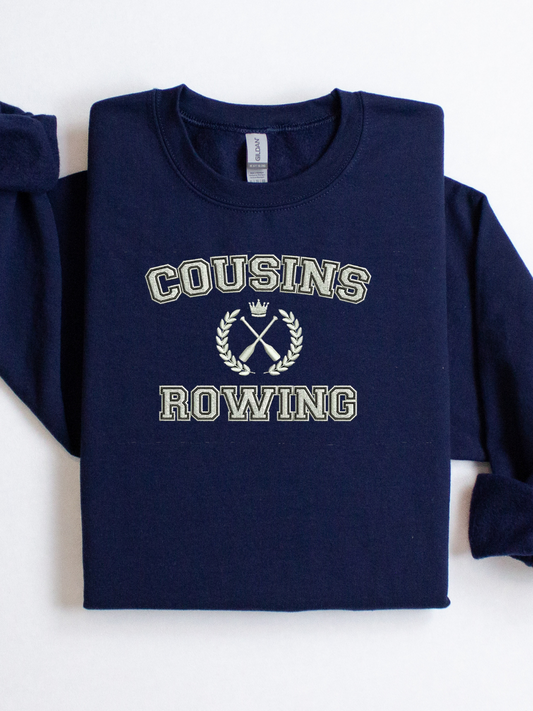 Cousin's Rowing TSITP Embroidered Crewneck