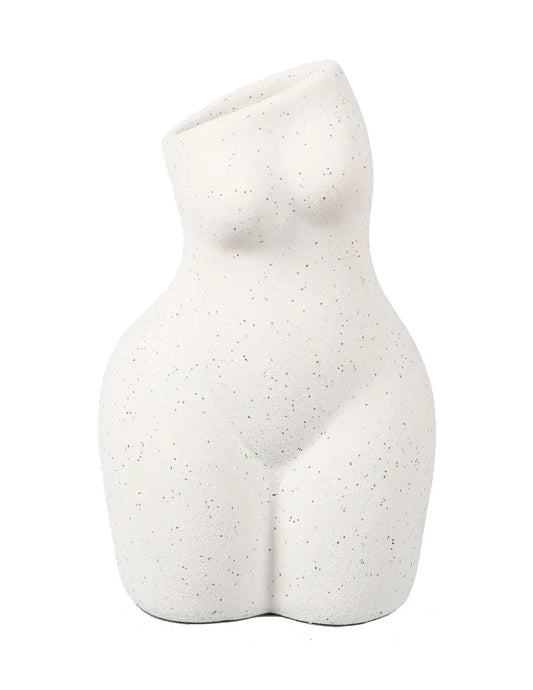 Curvy Lady Ceramic Vase