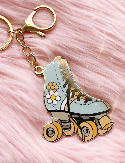 Daisy Roller Skate Keychain