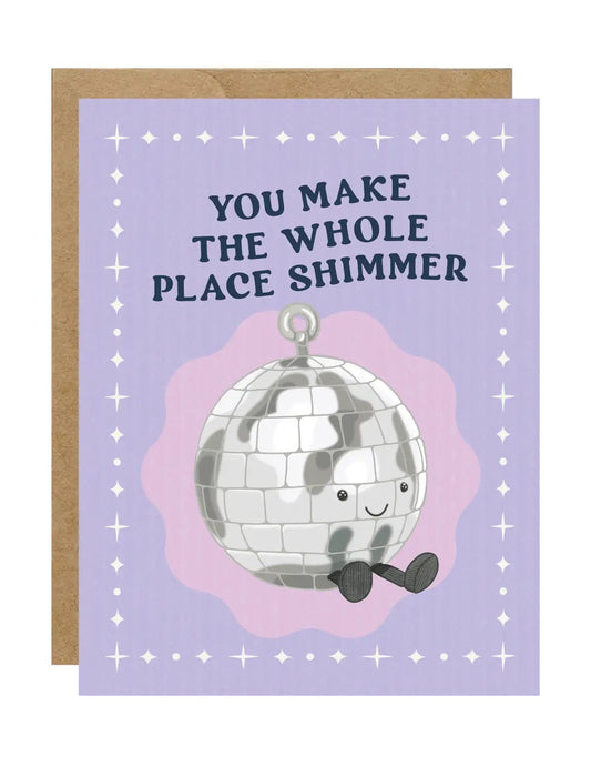 Dancing Disco Jelly Birthday Card
