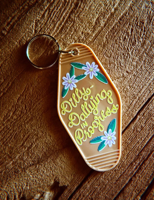 Dilly-Dallying In Process Keychain