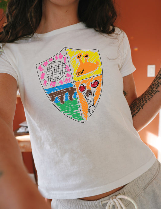 Disco Diva Shield Tee