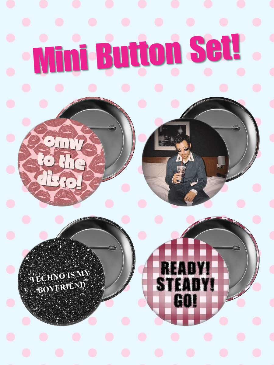 DJ Harry Mini Button Set