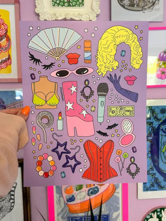 Drag Queen Essentials Print