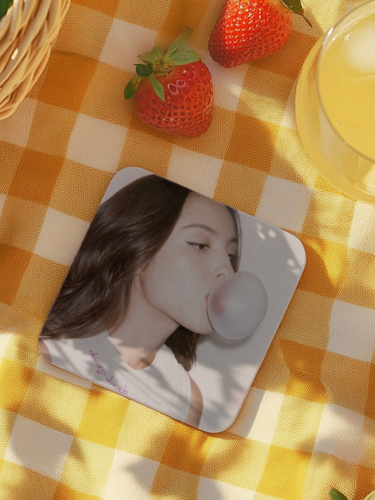 Drop Dead Ceramic Coaster