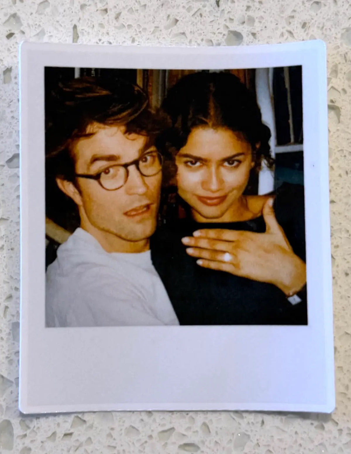 Emma & Charlie Polaroid Sticker