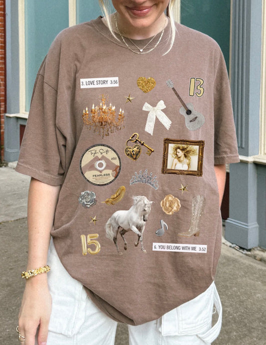 Fearless Collage Tee