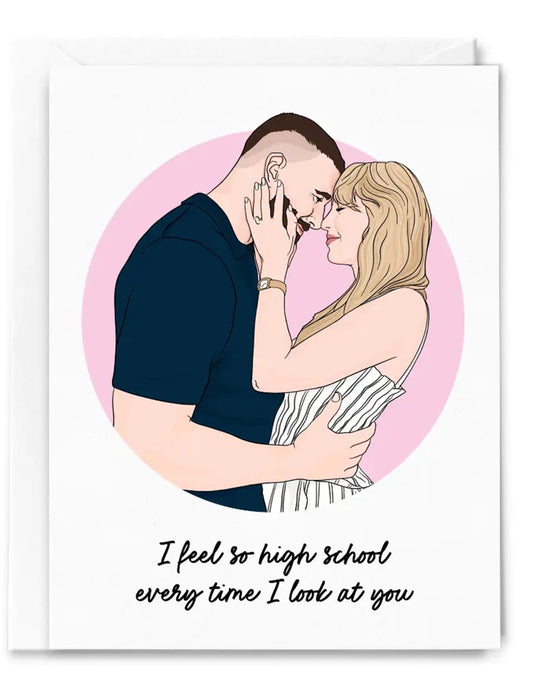 Feel So High School Love Card