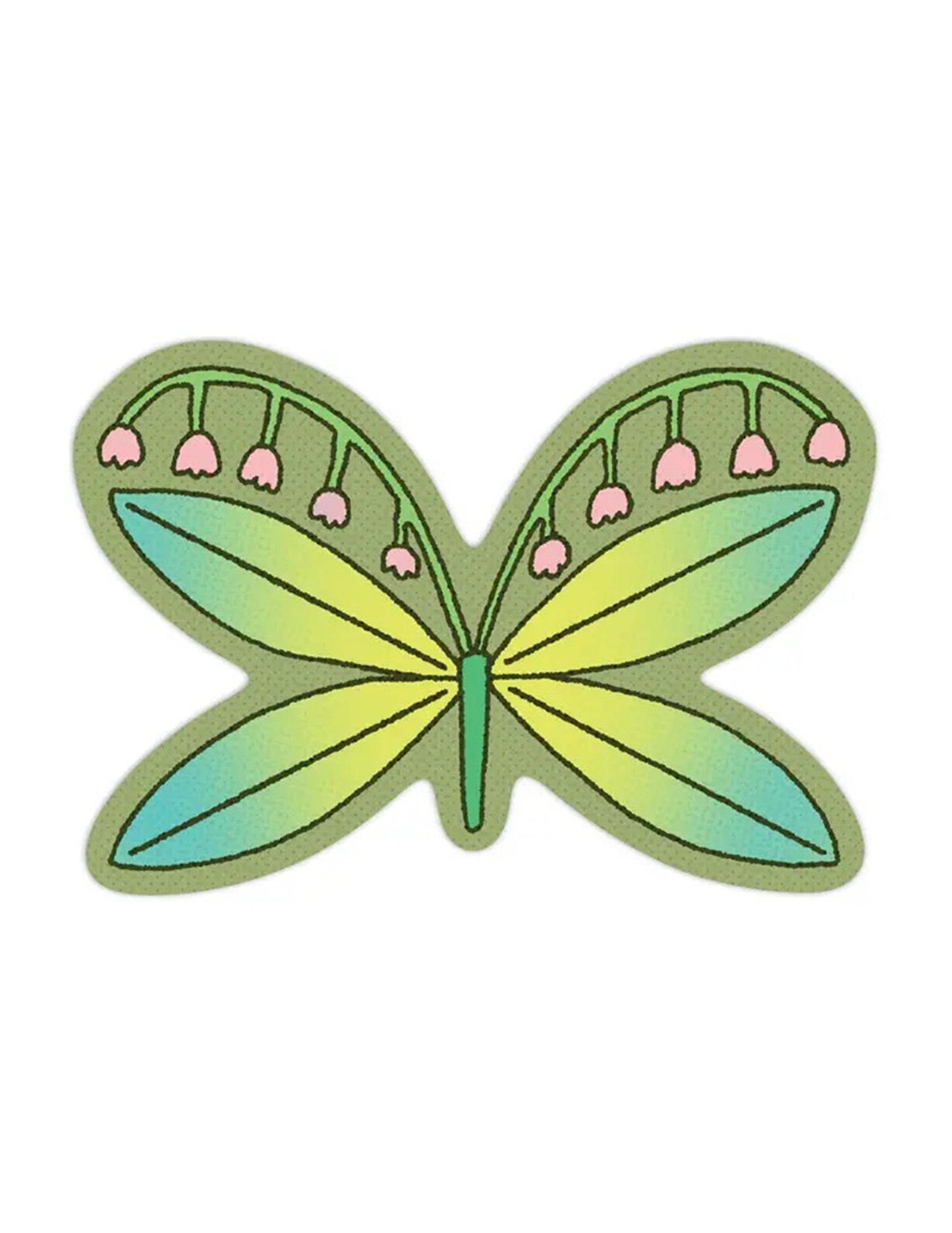 Flower Butterfly! Sticker