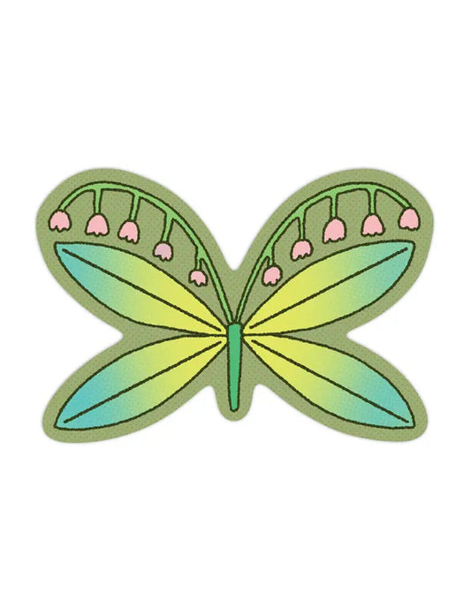 Flower Butterfly! Sticker