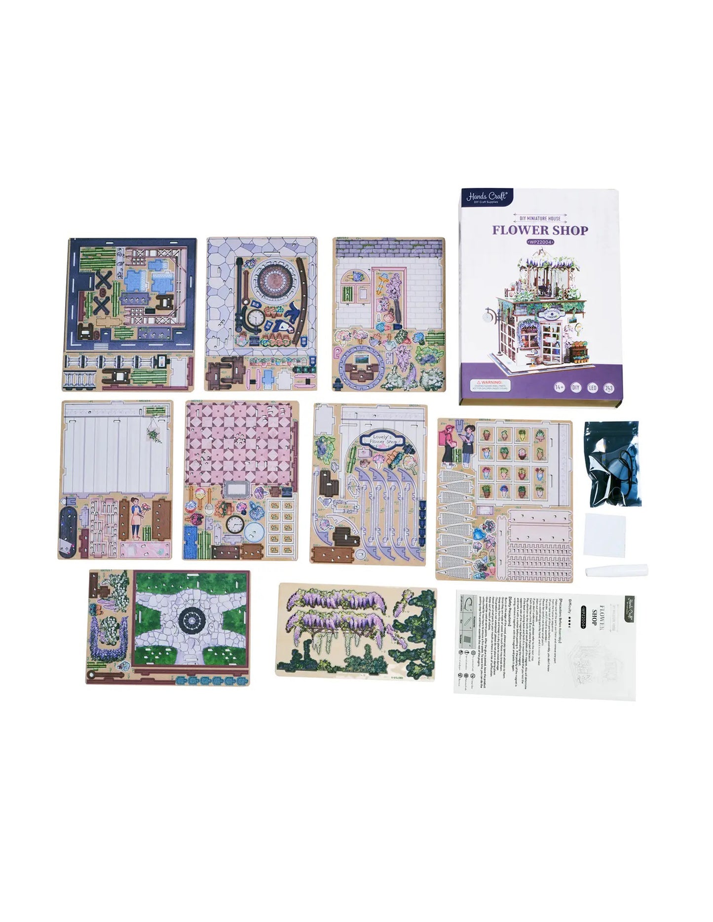 Flower Shop Mini House Kit
