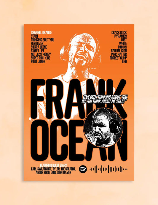 Frank Channel Orange Poster Print