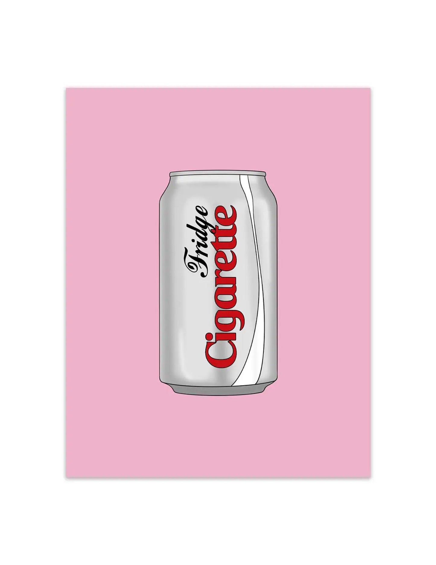 Fridge Cig Art Print