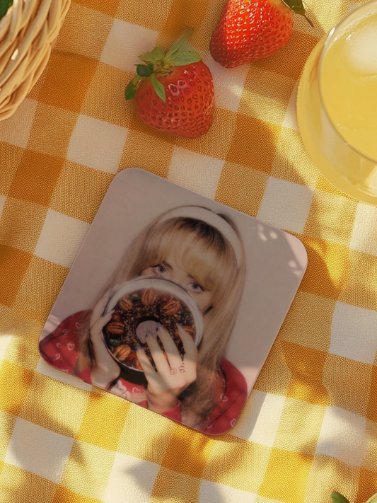 Fruitcake Ceramic Coaster