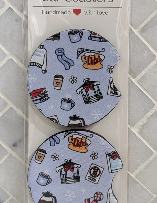 Gilmore Girls Winter Car Coaster Set