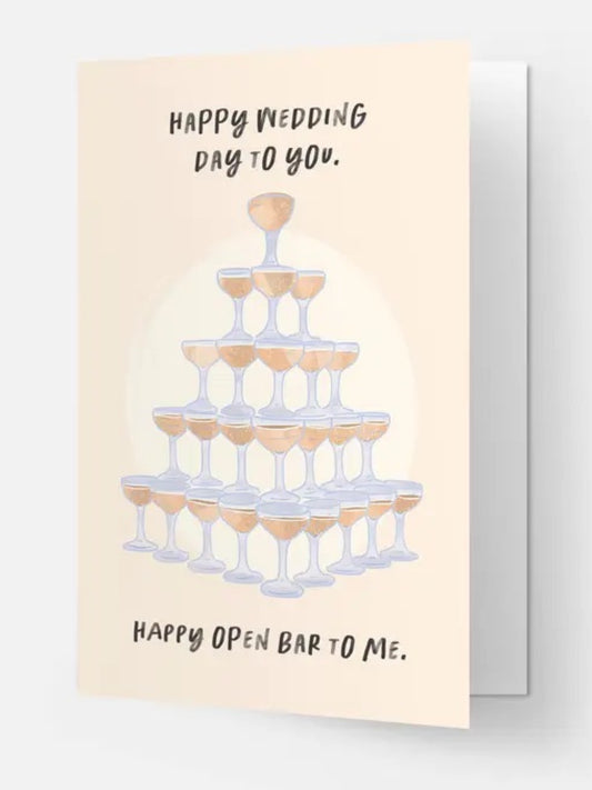 Happy Wedding Card