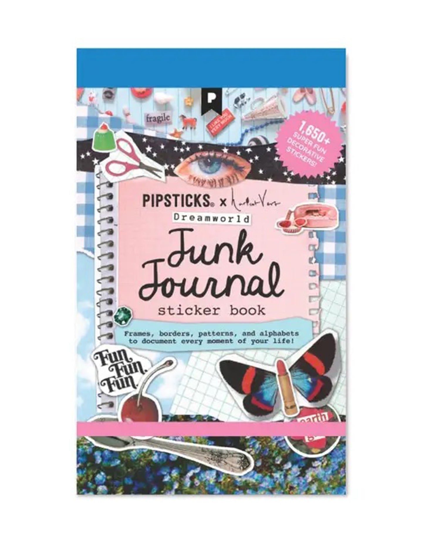 Haricot Vert Dreamworld Junk Journal Sticker Book