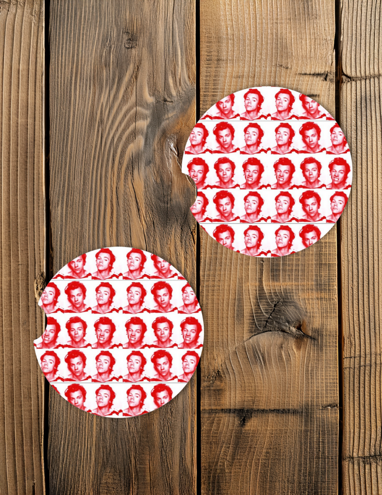Harry Collage Car Coaster Set