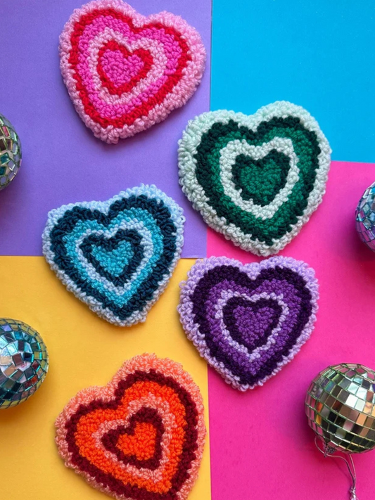 Heart Mug Rug