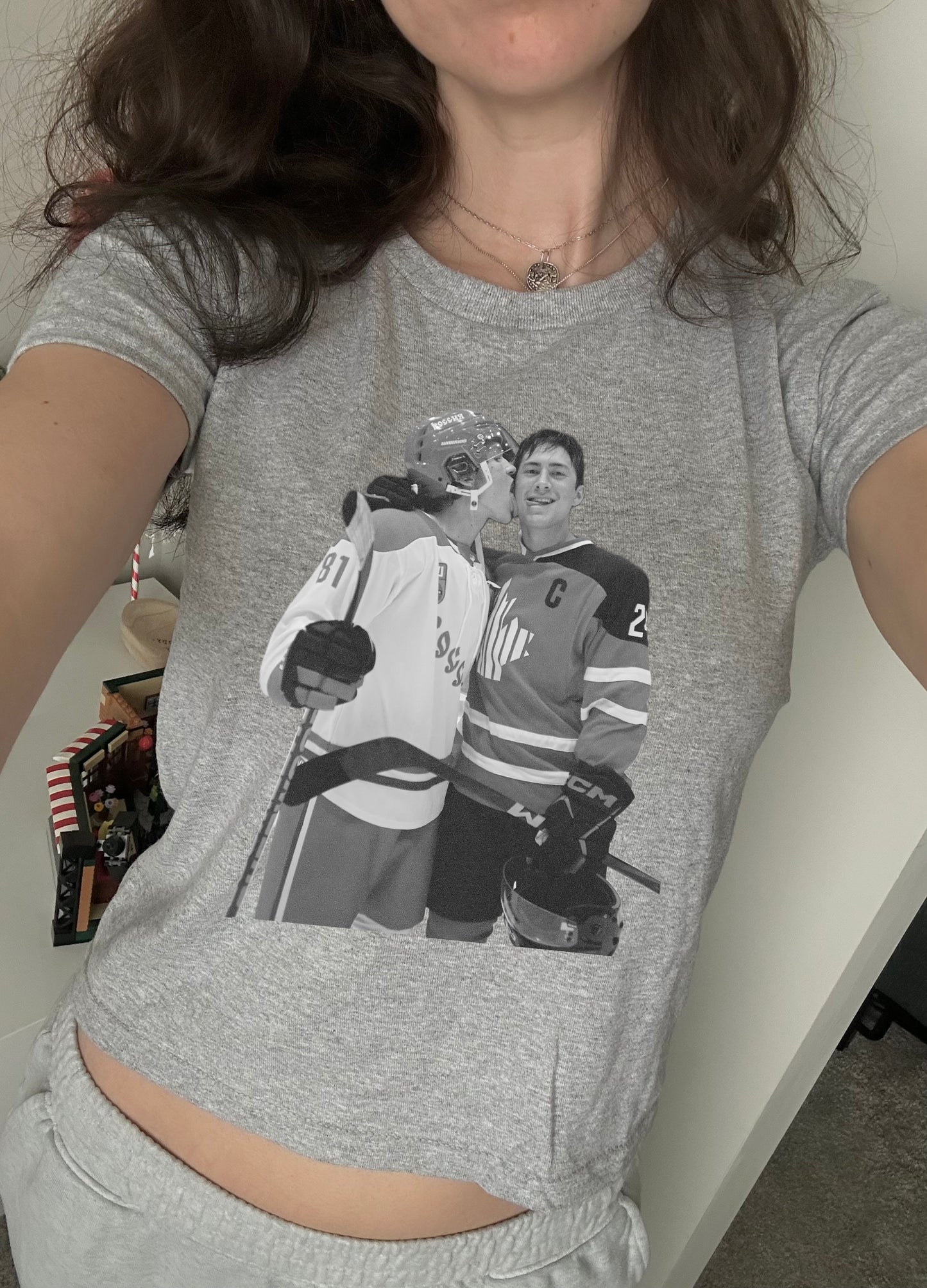 Hockey Boys Baby Tee