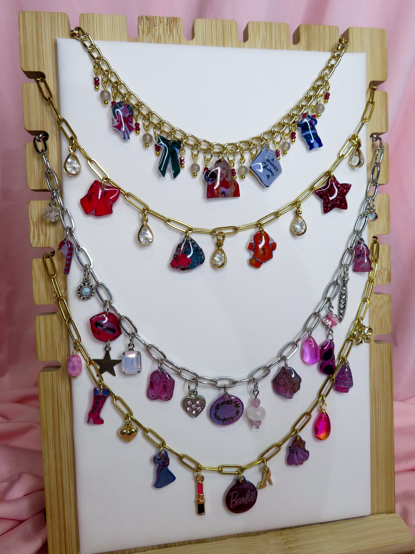 Holiday Charm Necklaces