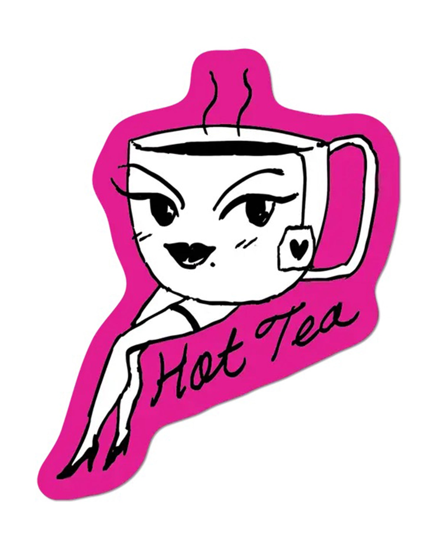 Hot Tea Sticker