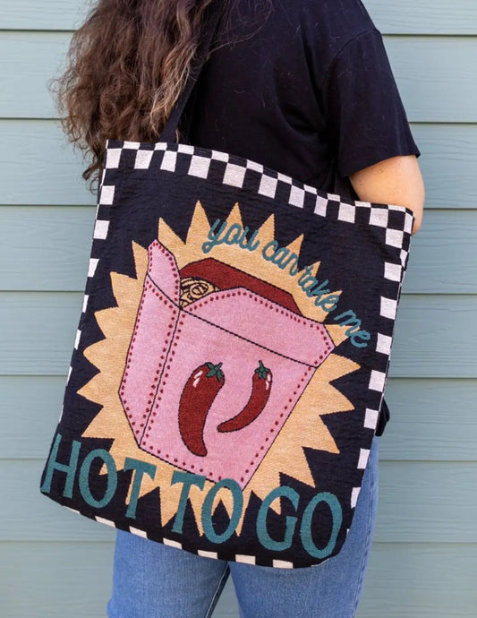 Hot To Go Tapestry Tote