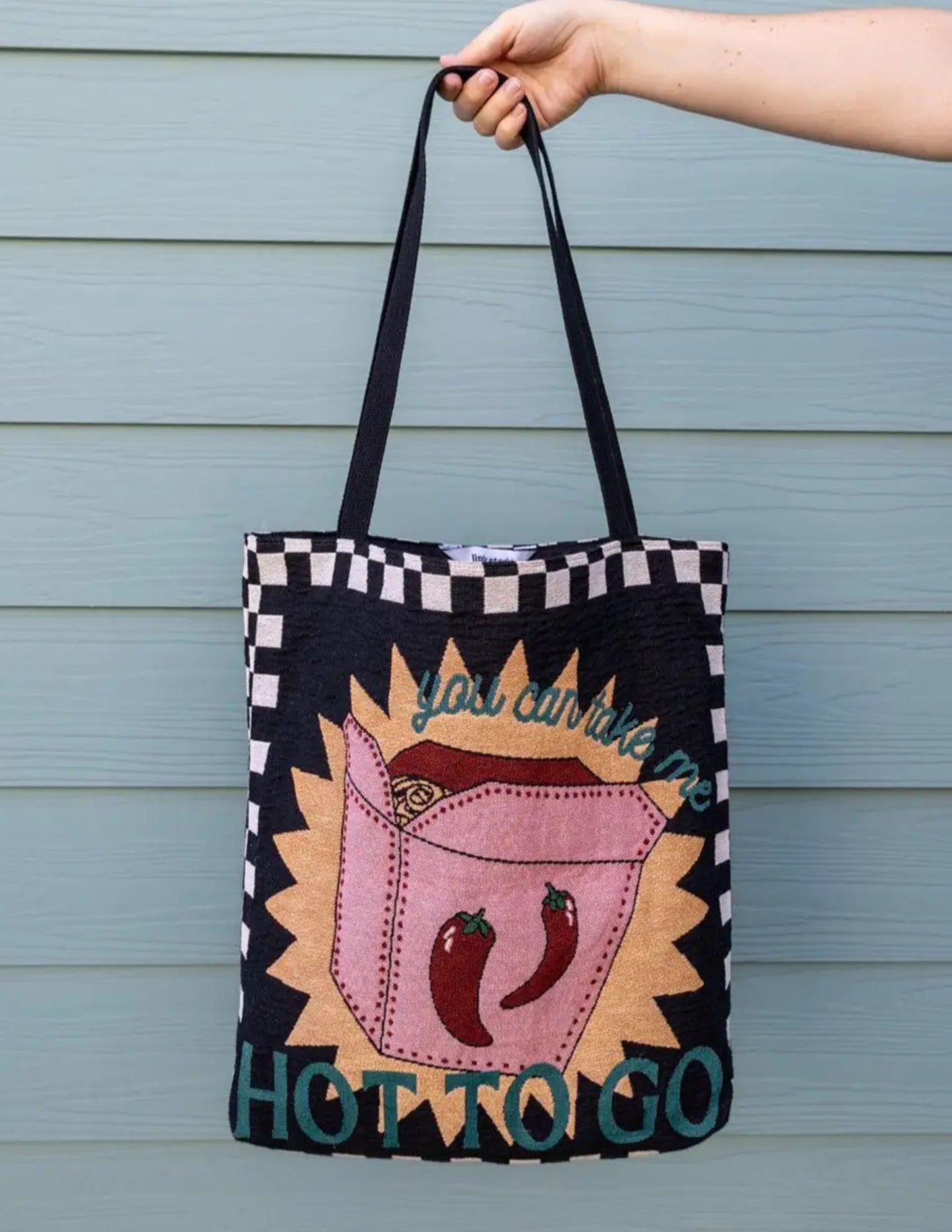 Hot To Go Tapestry Tote