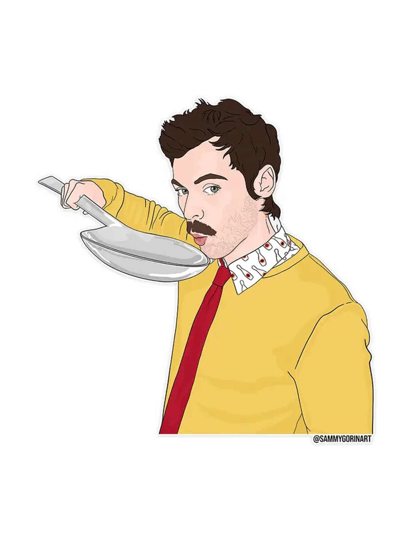 HS Spoon Sticker