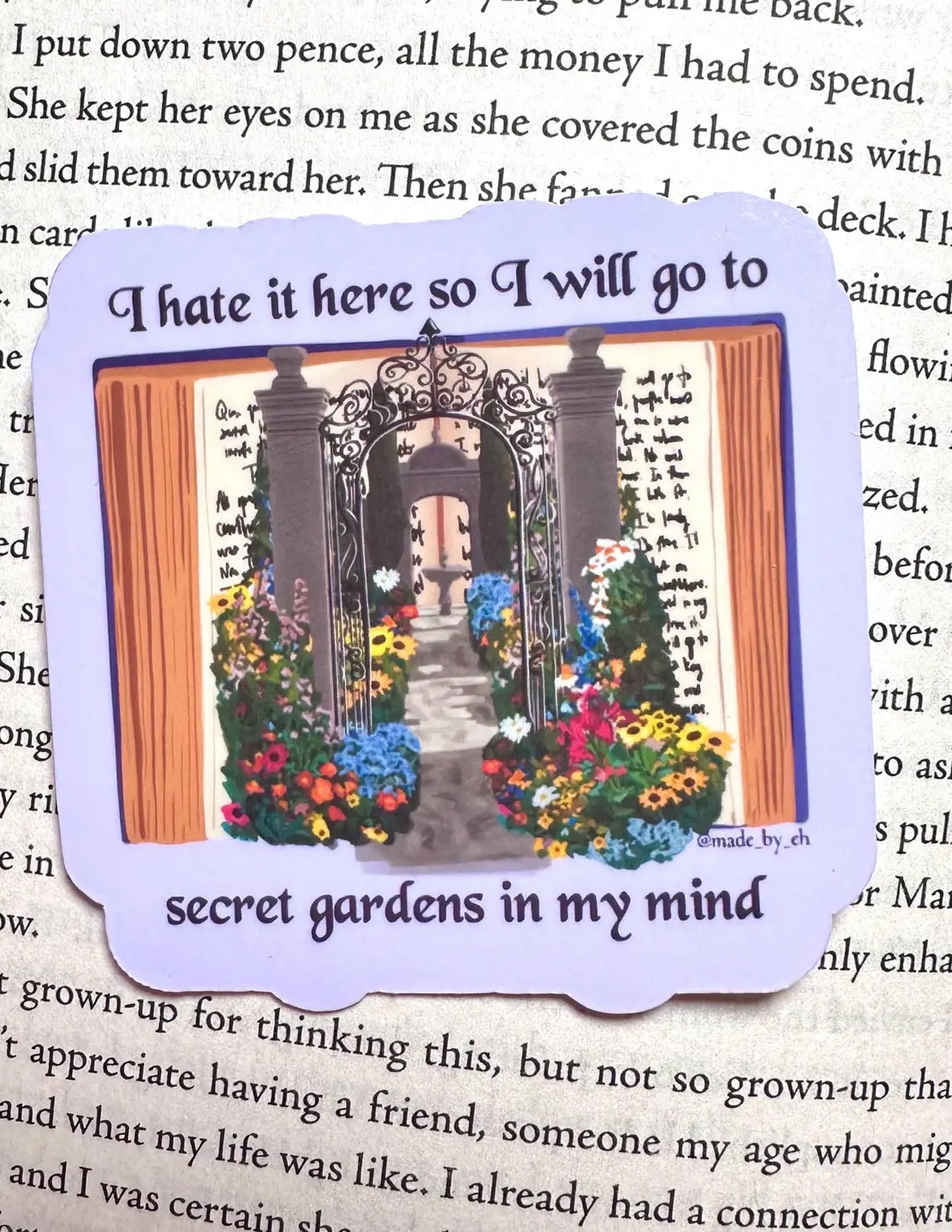 I Hate It Here Glitter Sticker