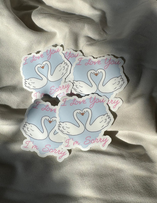 I Love You, I'm Sorry Sticker