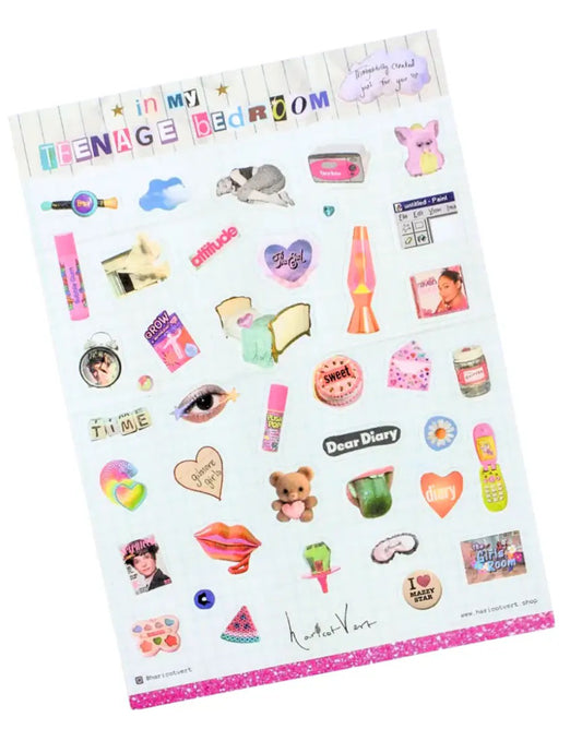 In My Teenage Bedroom Picto-Stickers