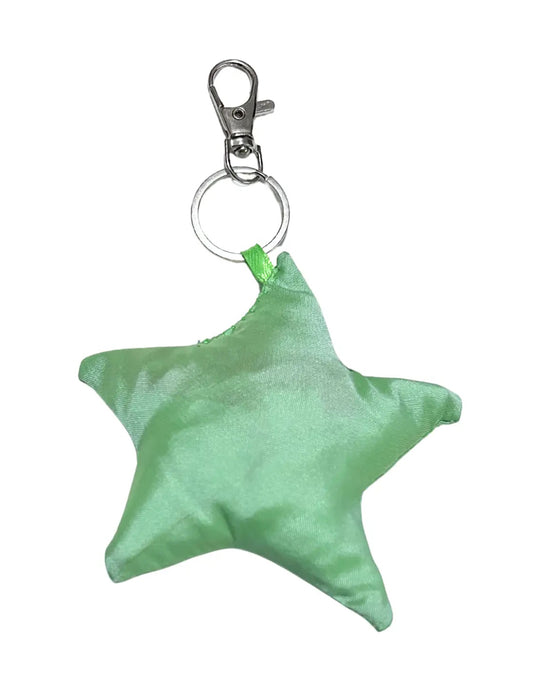 Iridescent Mint Bag Charm