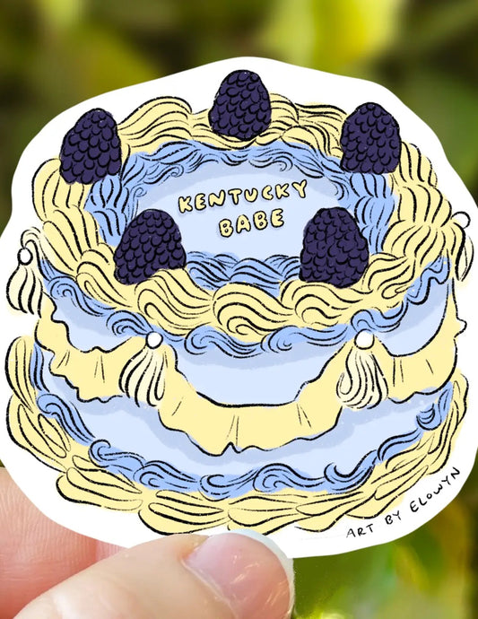 Kentucky Cake Sticker