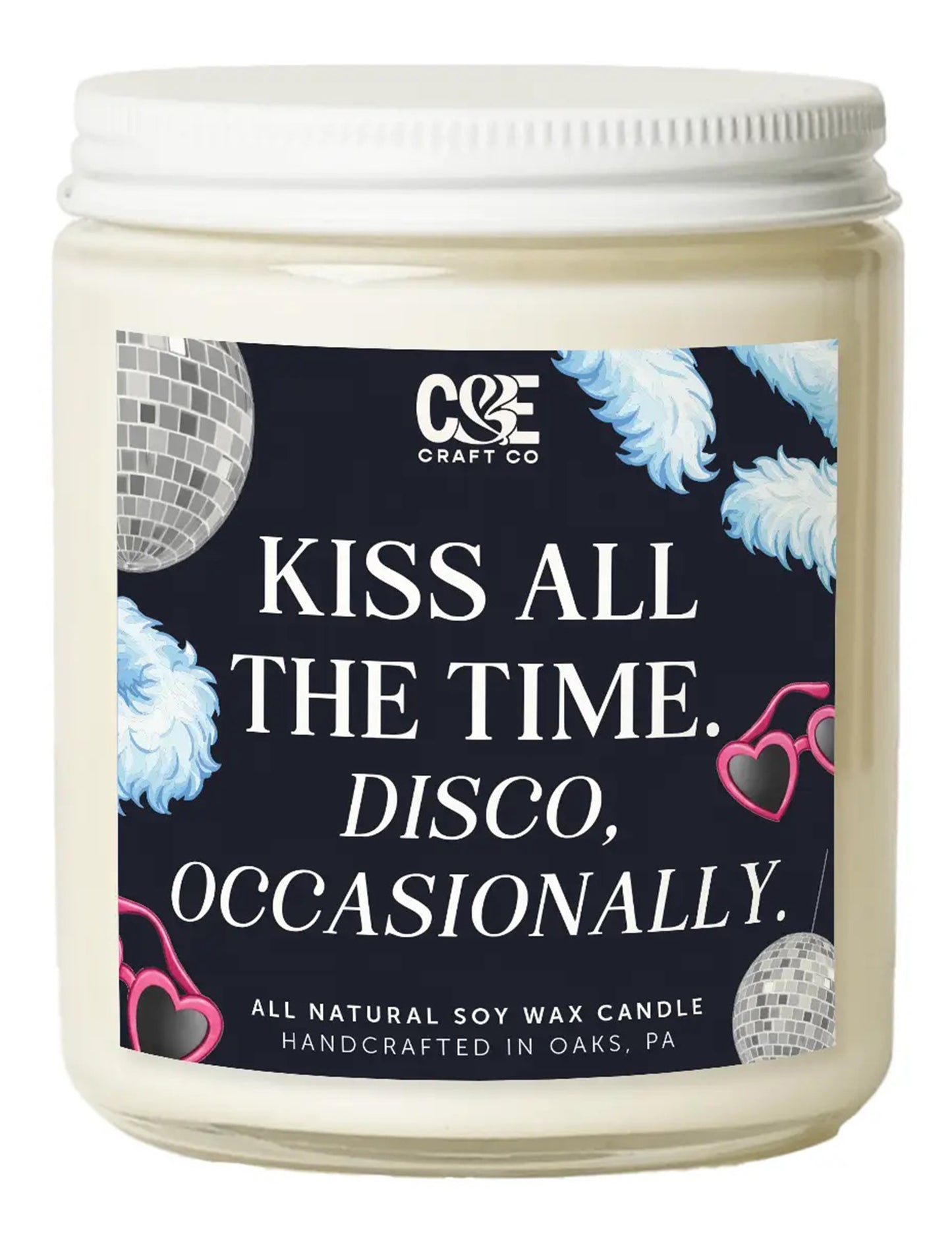 Kiss All The Time Candle