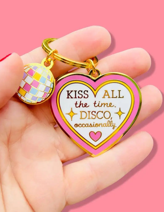 Kiss & Disco Keychain