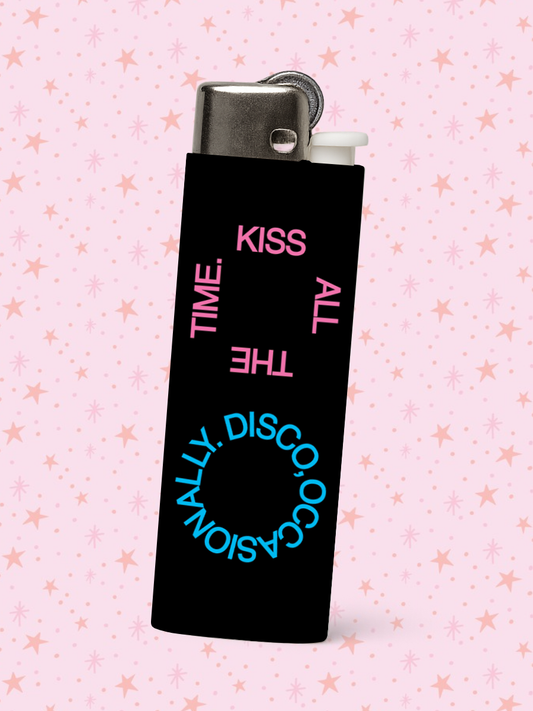 Kiss & Disco Round Lighter