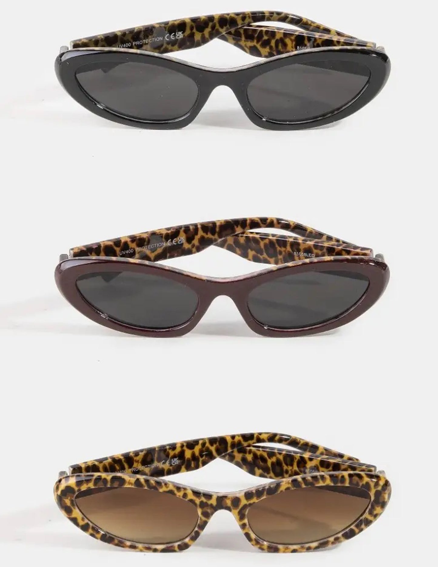 Leopard Print Cat Eye Sunglasses