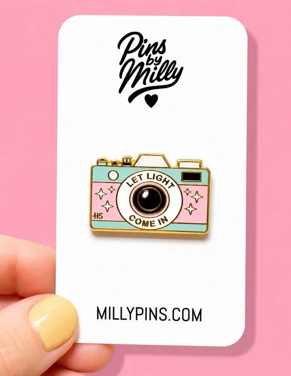 Let Light Come In Enamel Pin