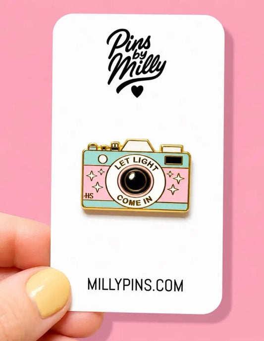 Let Light Come In Enamel Pin
