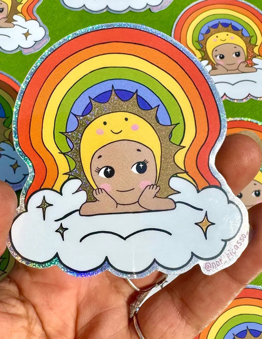 Little Gay Baby Sticker