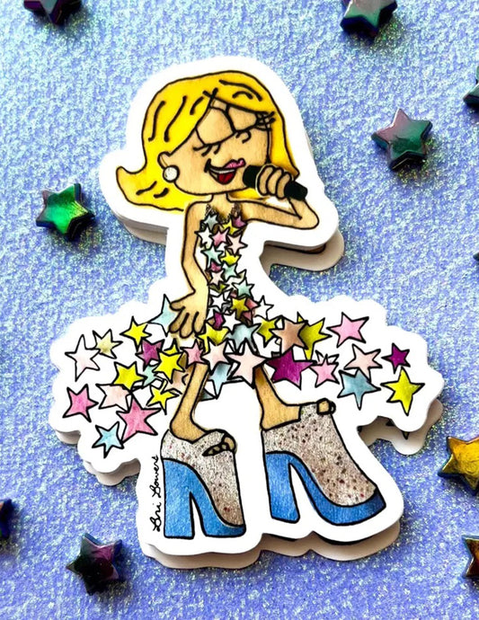 Lizzie Star Dress Sticker