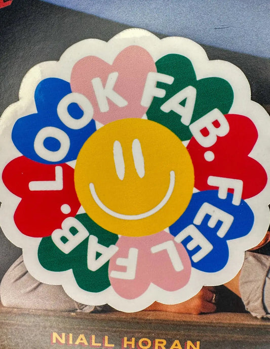 Look Fab, Feel Fab Sticker